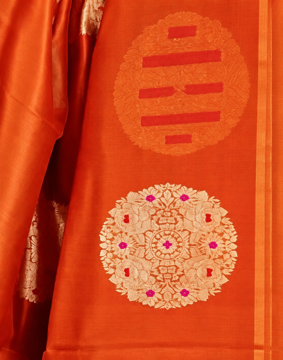 Amlora Kora Banarasi Saree