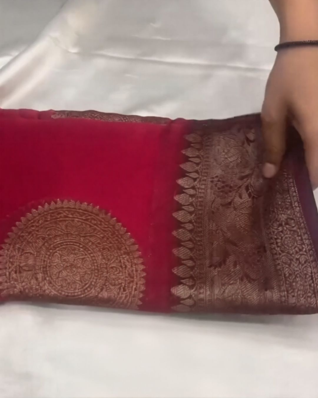 Hina Banarsi Silk Saree