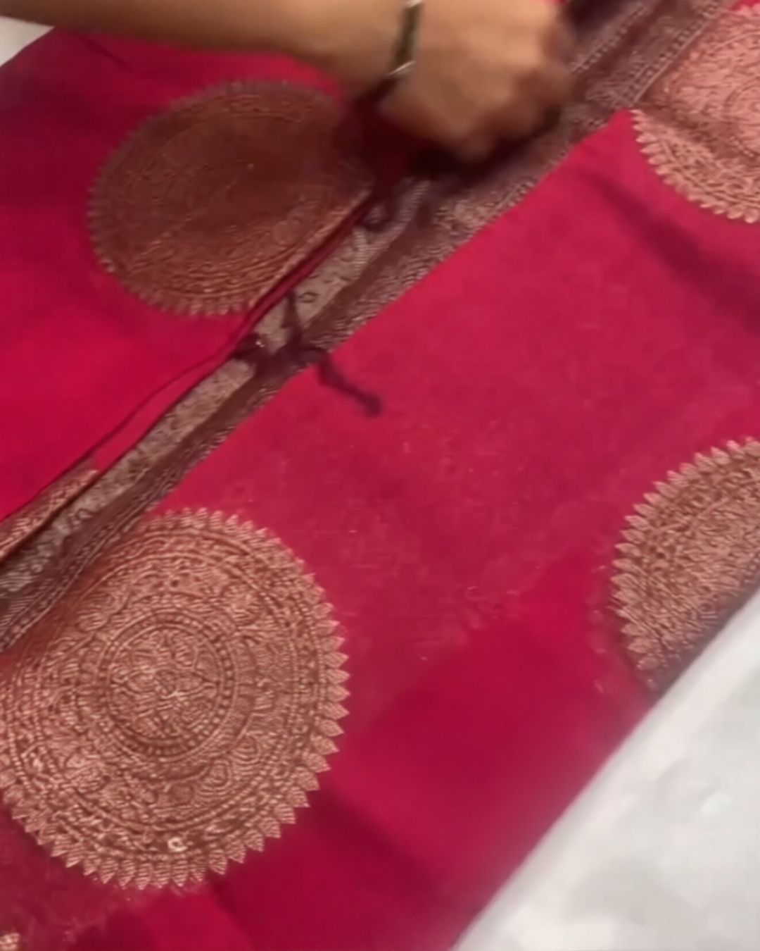 Hina Banarsi Silk Saree