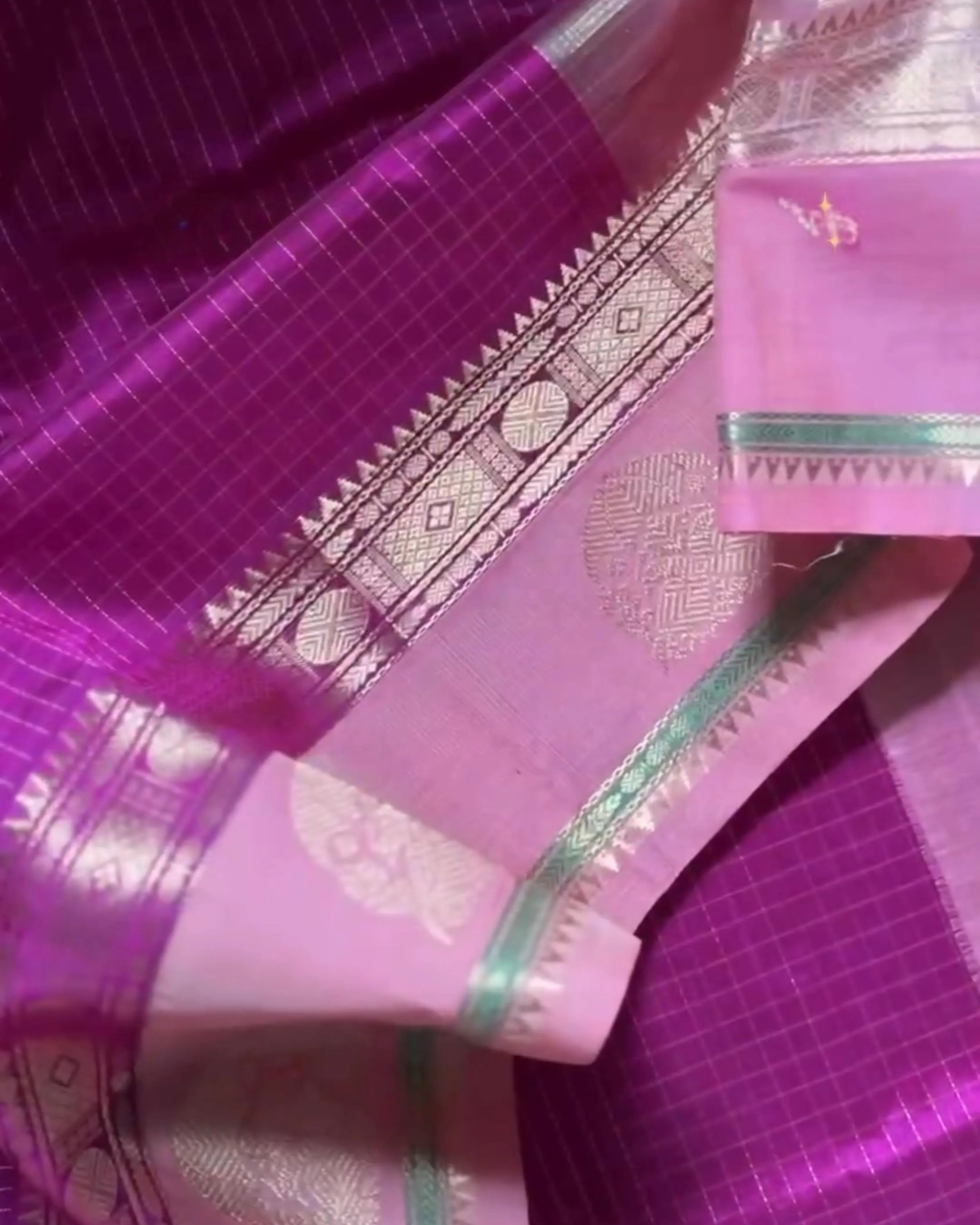 Lotus Silk Saree
