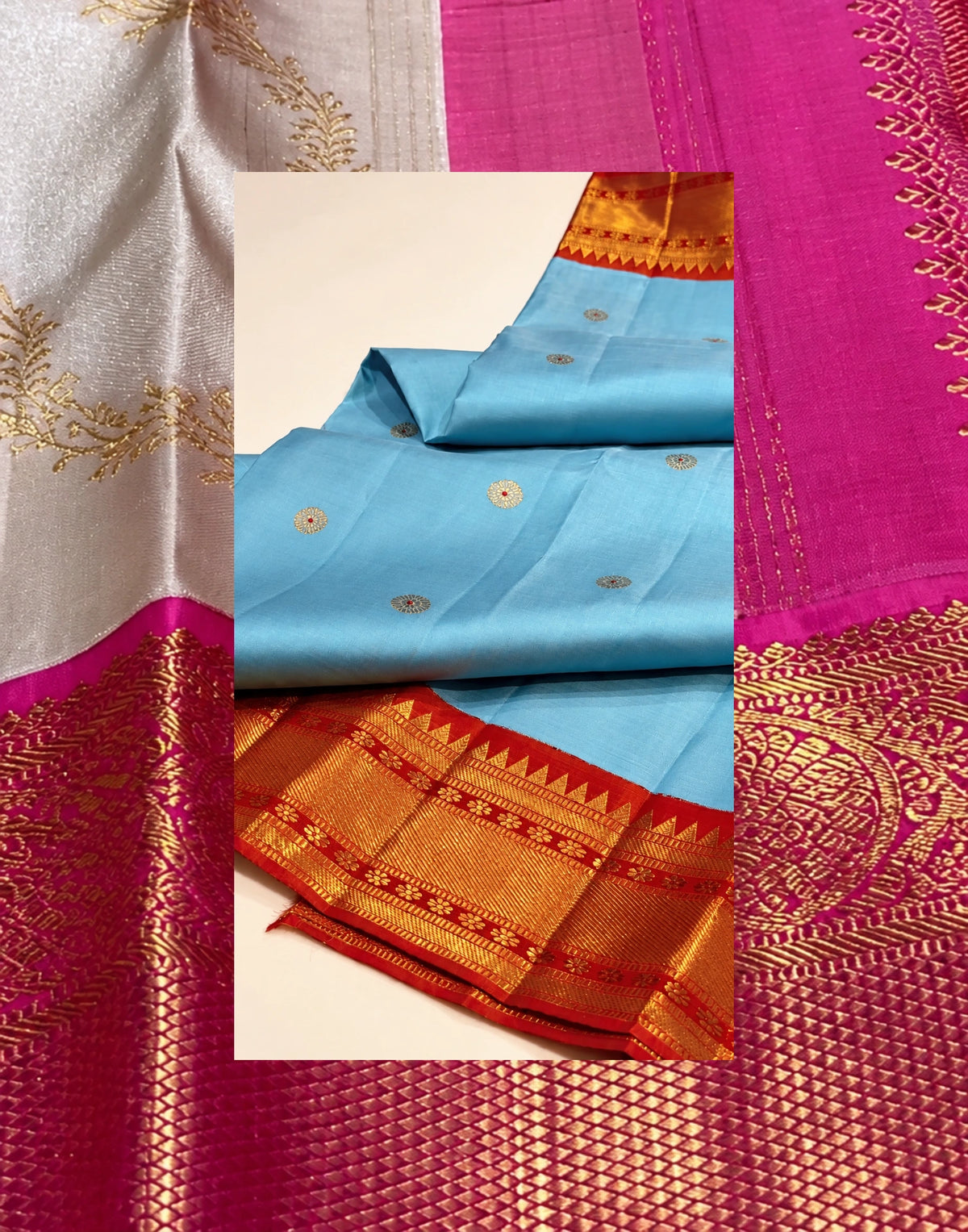 Muthuveni Kanchi Silk Saree