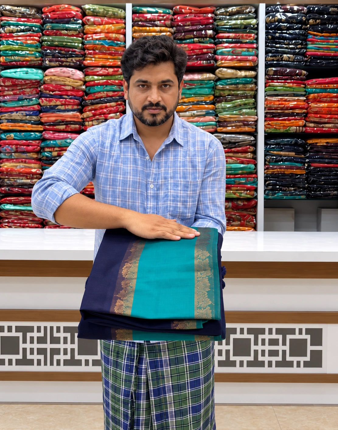 Neyvori Jute Banarasi Saree