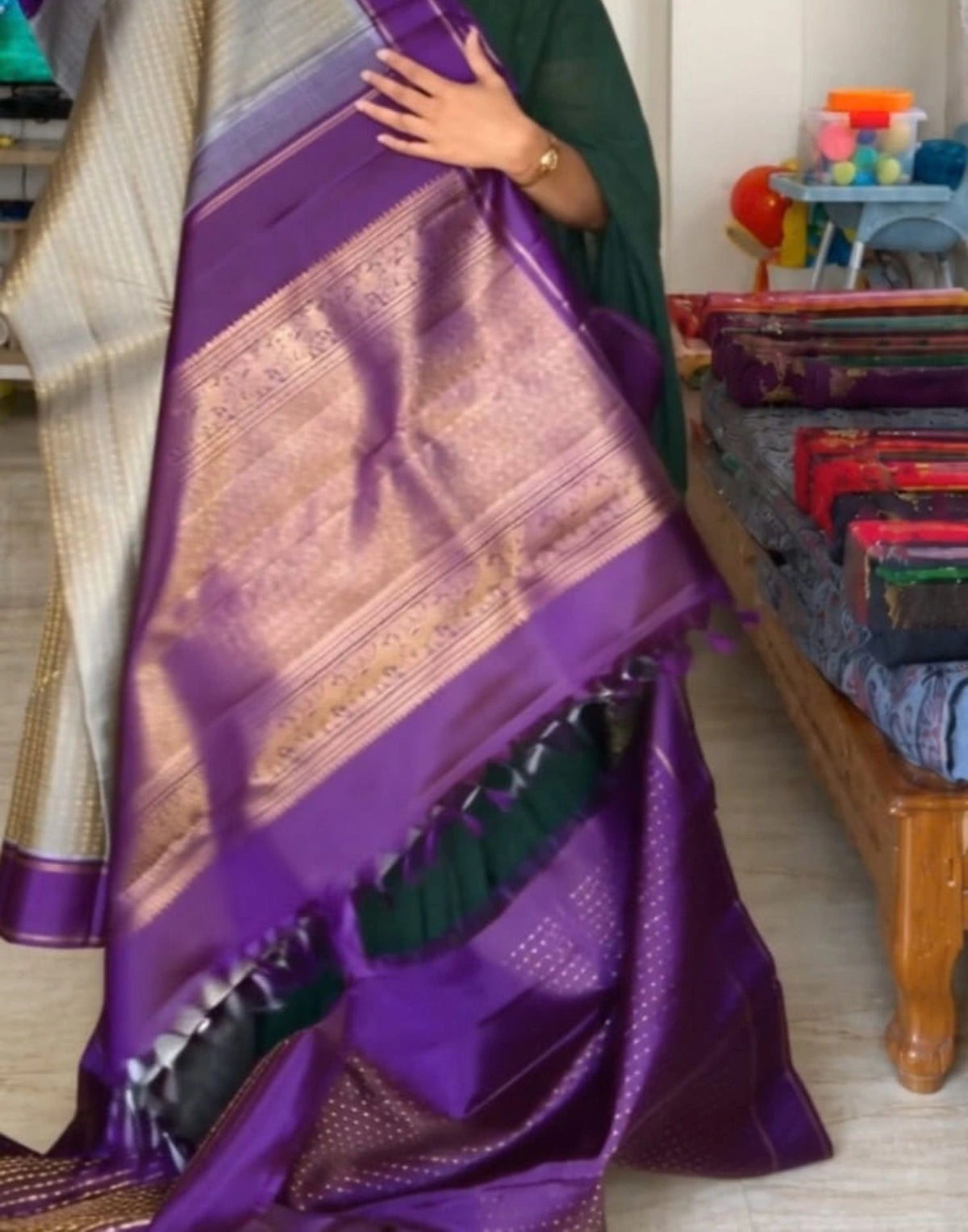 Niranjali Pattu Silk Saree