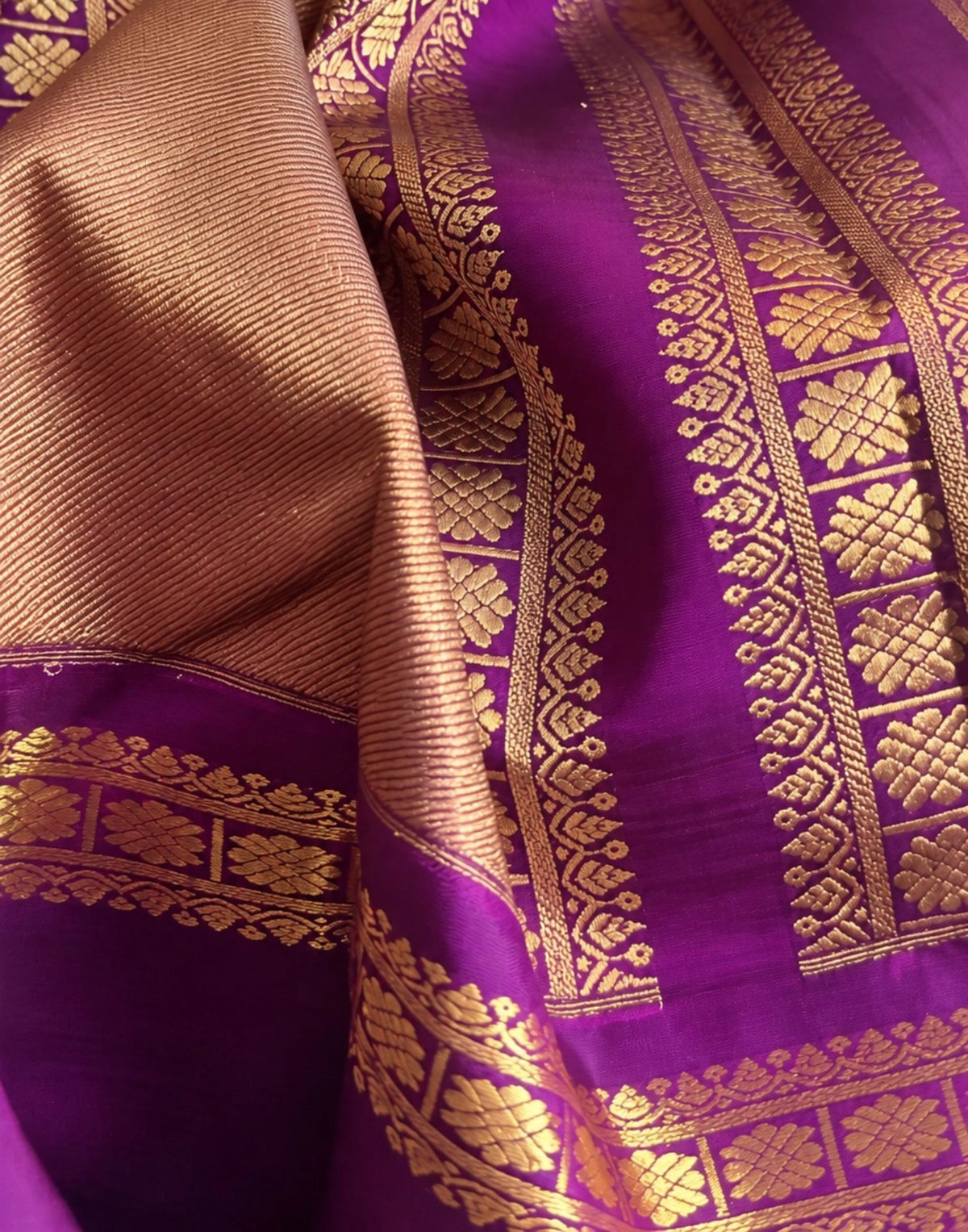 Paalum Multi Kanjipuram Silk Saree