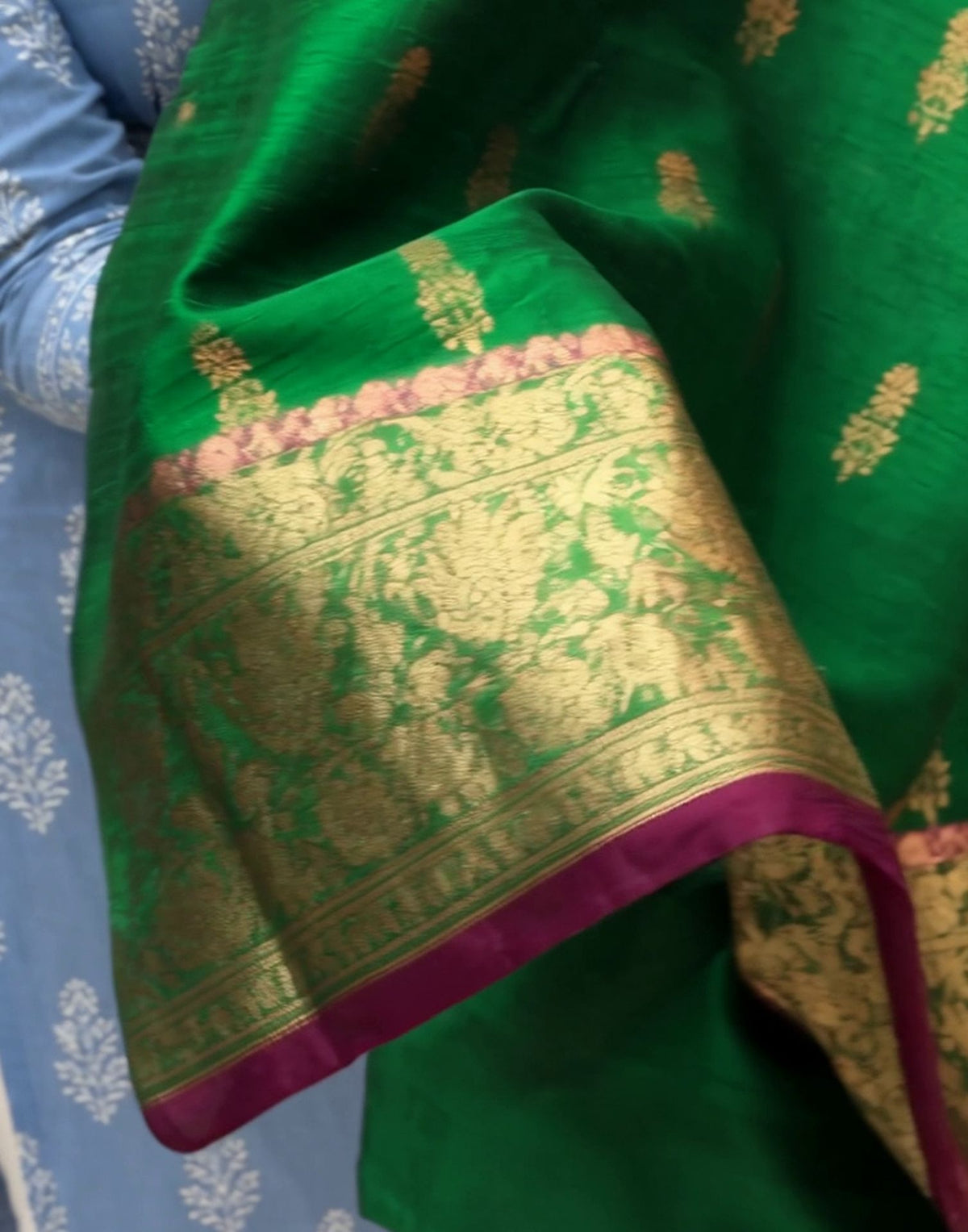 Parija Weave Silk Suit Set