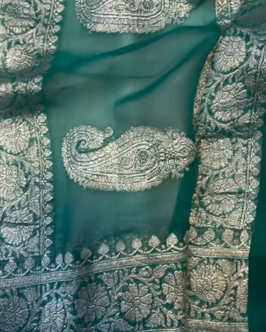 Pastel Zari Silk Saree