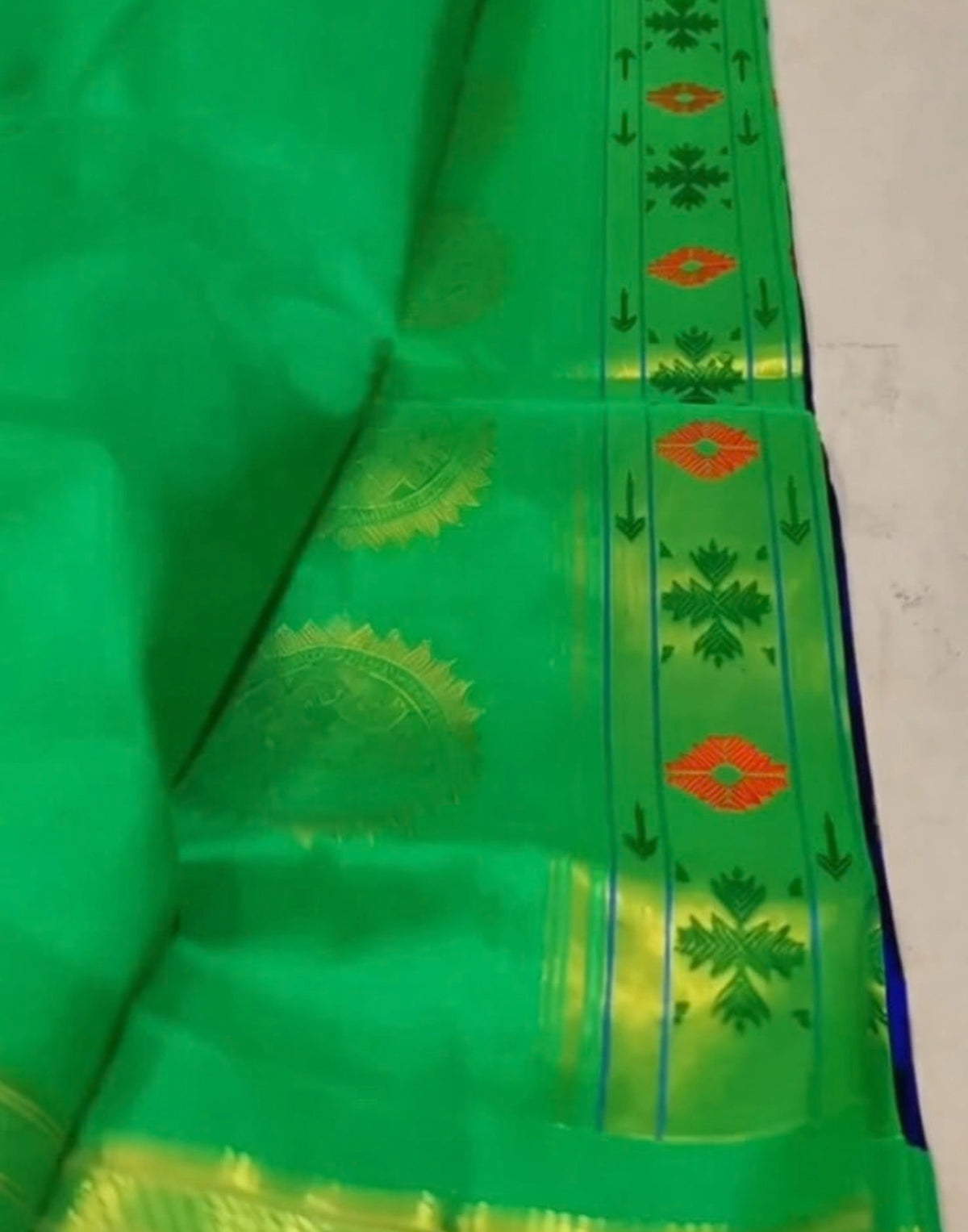 Rajmudra Paithani Silk Saree