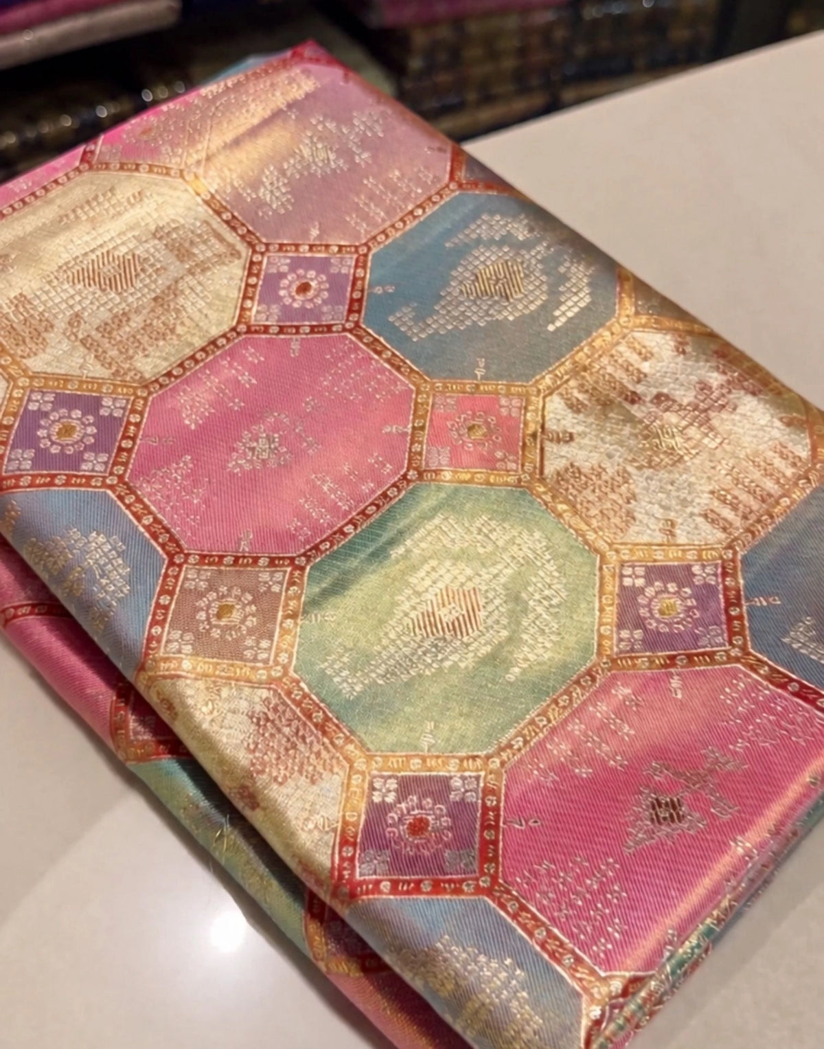 Rangoli Kanjipuram Silk Saree