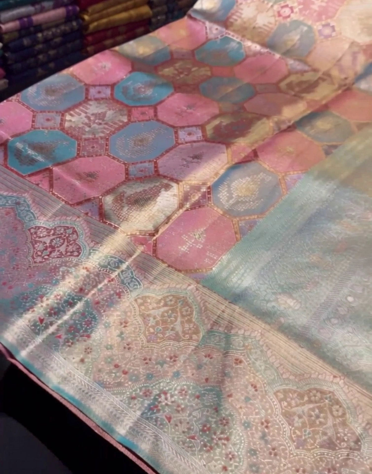 Rangoli Kanjipuram Silk Saree