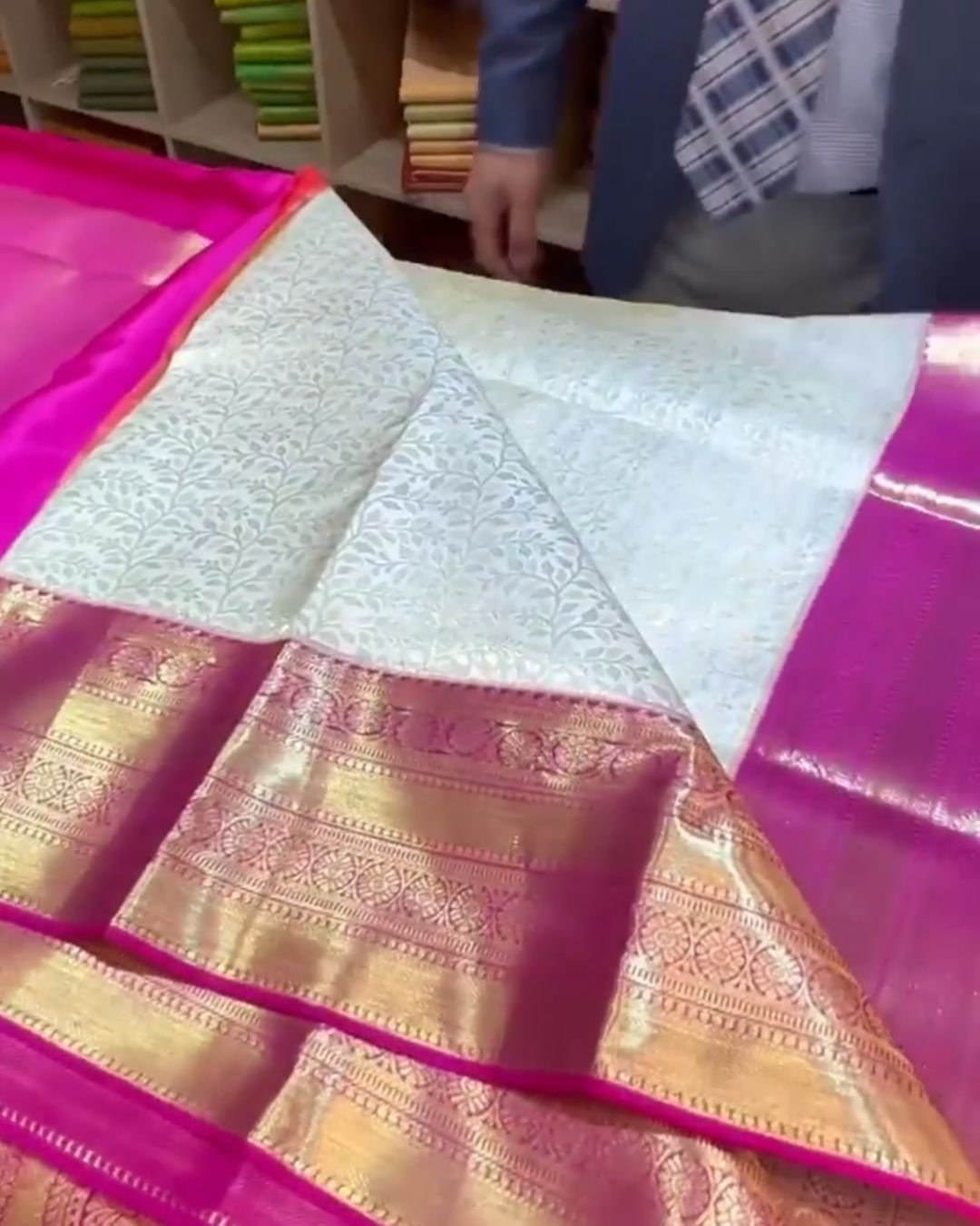 Swan Kanchipuram Silk Saree