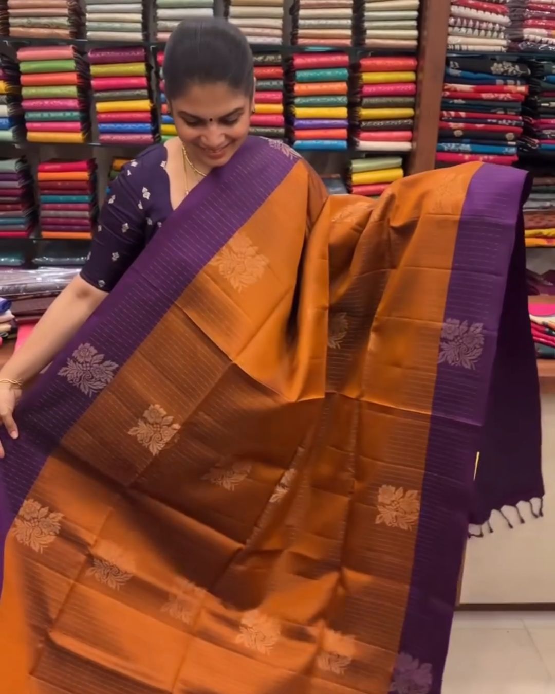 Tulsi Silk Saree