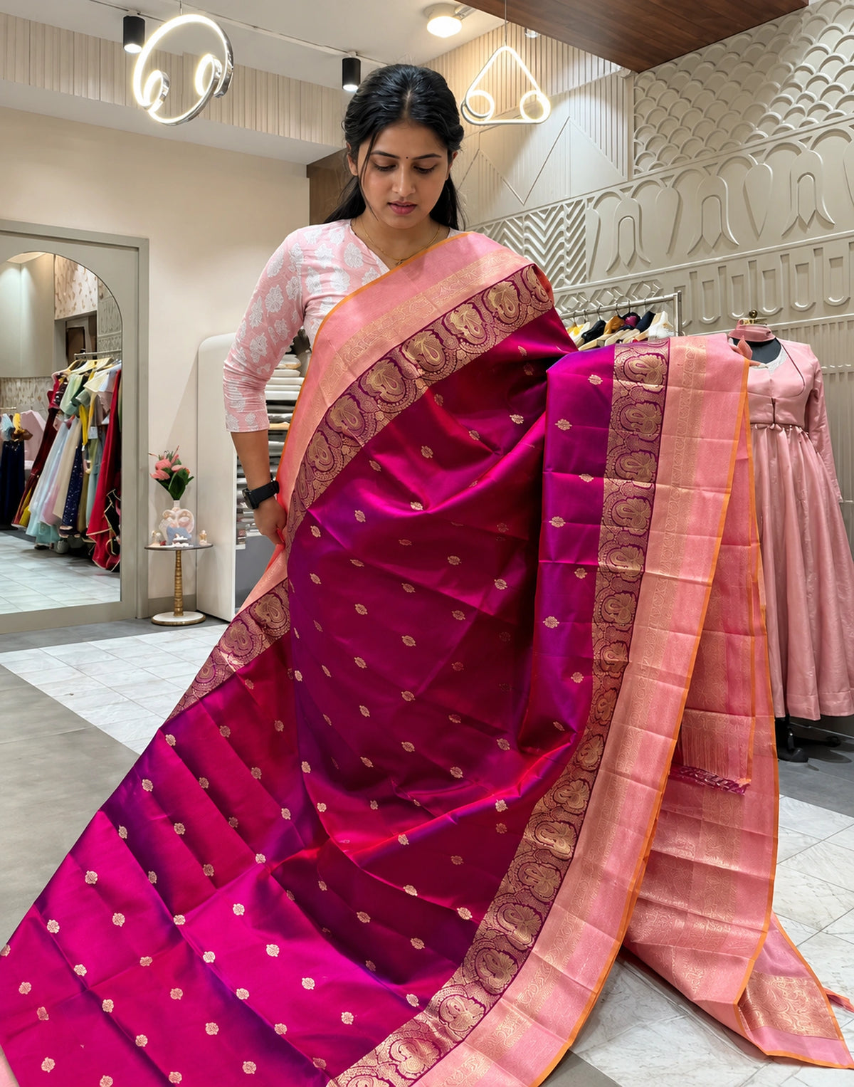 Yuvrani Kanjivaram Silk Saree