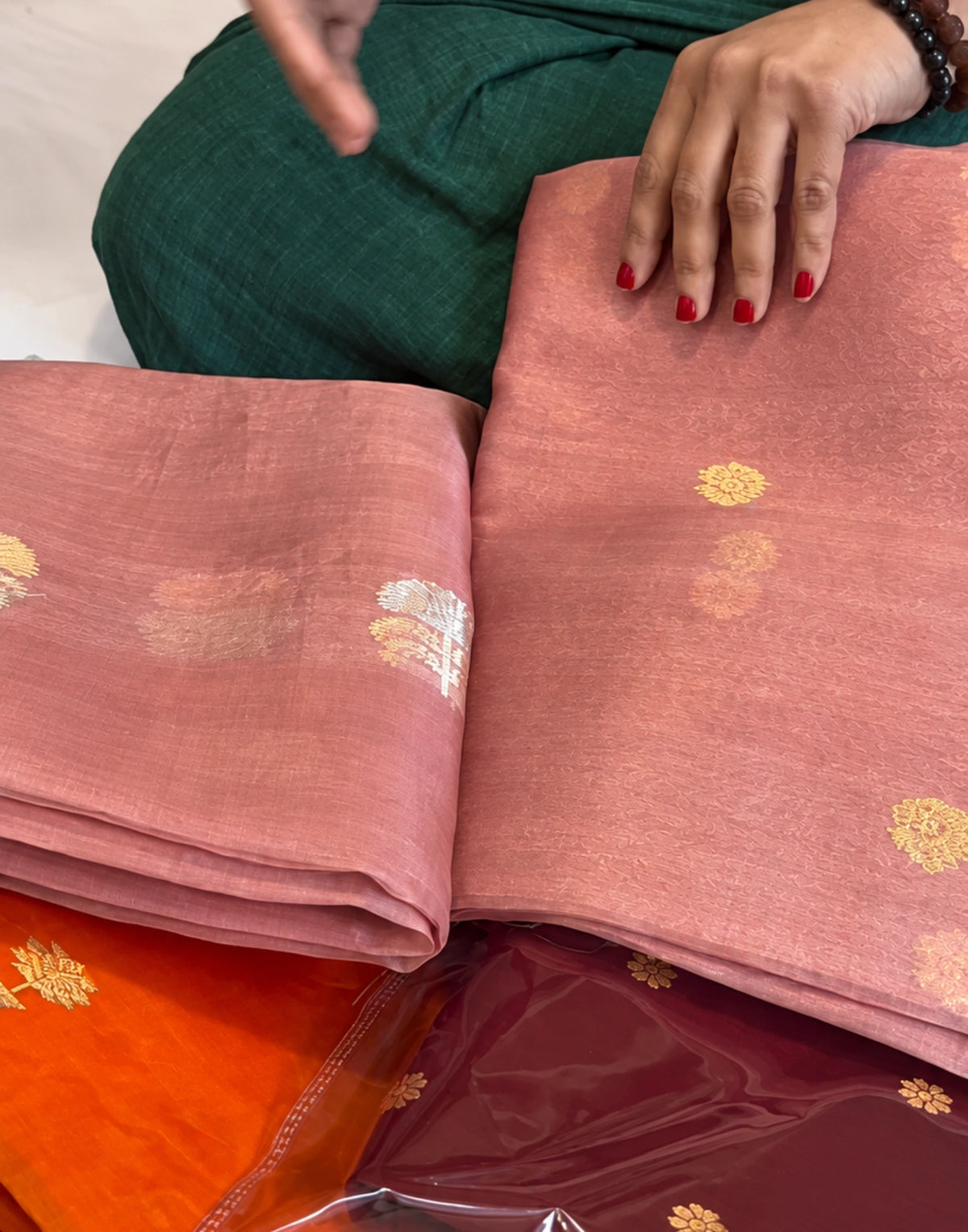 Zarika Banarasi Kora Silk Suit