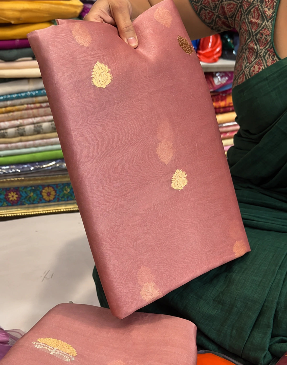 Zarika Banarasi Kora Silk Suit