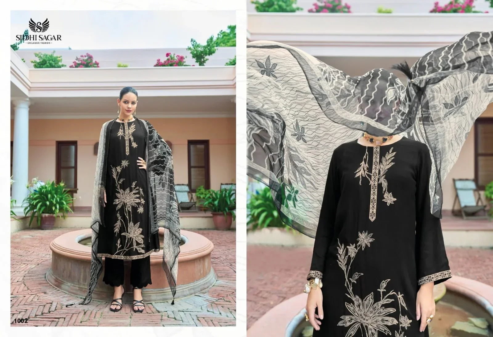 Siddhi Sagar SAANVI Collection Elegant Winter Wear Suit Set With Digital Print Dupatta